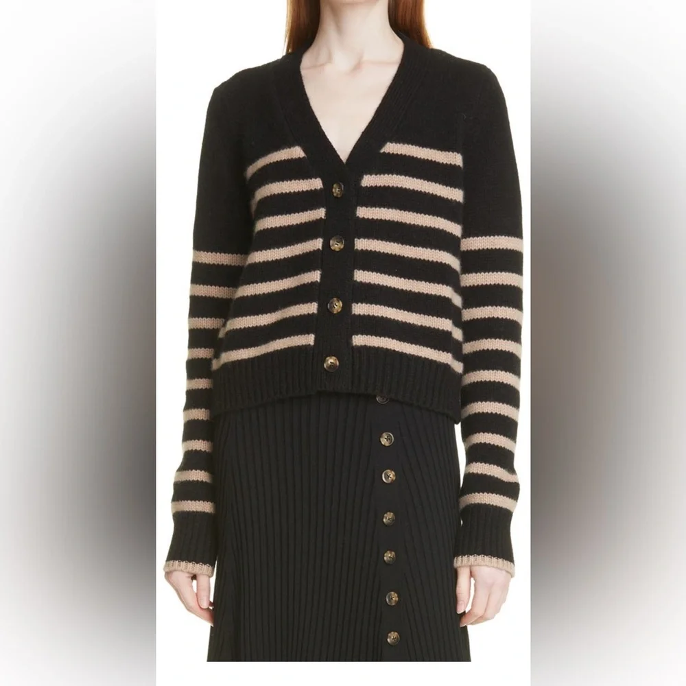 La Ligne Wool + Cashmere Cardigan